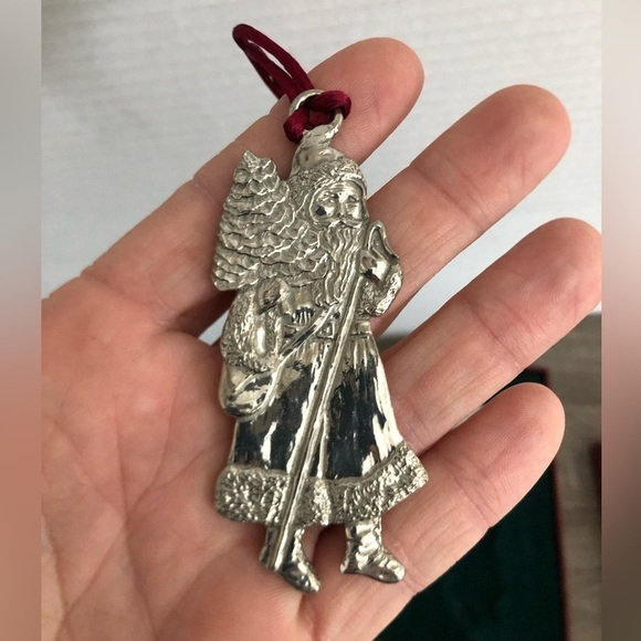 Vtg Seagull Pewter Ornament Set in Box - Picture 12 of 16